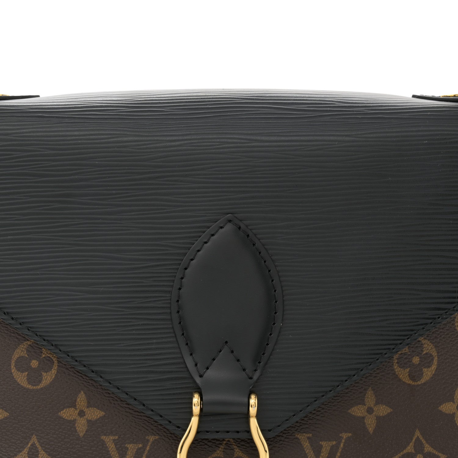 Louis Vuitton Epi Monogram Saint Michel Black 7 of 10