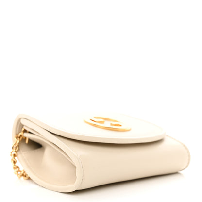 Gucci Roxy Calfskin Medium Blondie Chain Wallet Mystic White 4 of 9