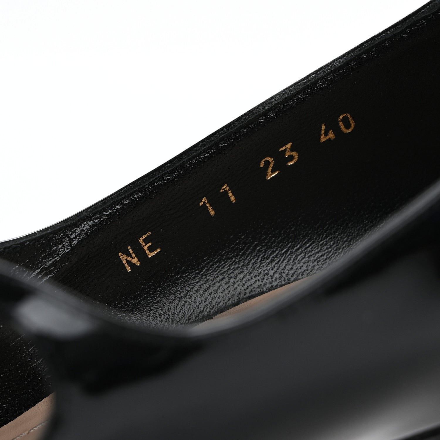 Christian Dior Patent Square Mary-Jane Pumps 40 Black 9 of 13