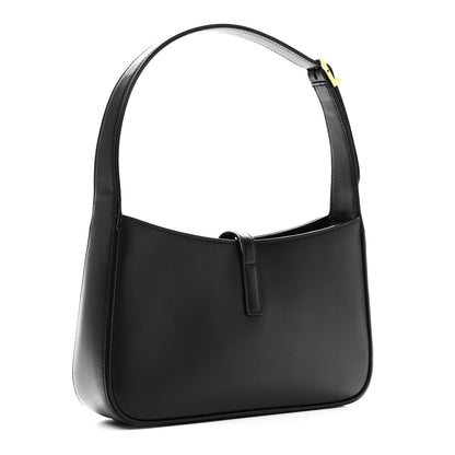 Saint Laurent Smooth Calfskin Le 5 A 7 Hobo Black 3 of 10