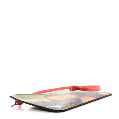 Louis Vuitton Masters Da Vinci Neverfull MM Pochette 4 of 6