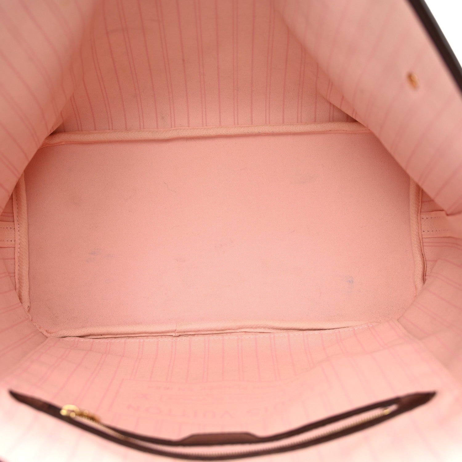 Louis Vuitton Damier Ebene Neo Neverfull MM Rose Ballerine 6 of 17