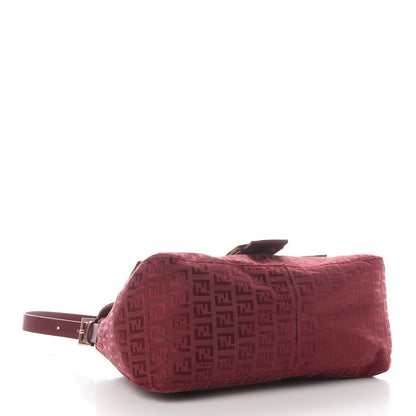 Fendi Zucchino Mama Baguette Red 4 of 9
