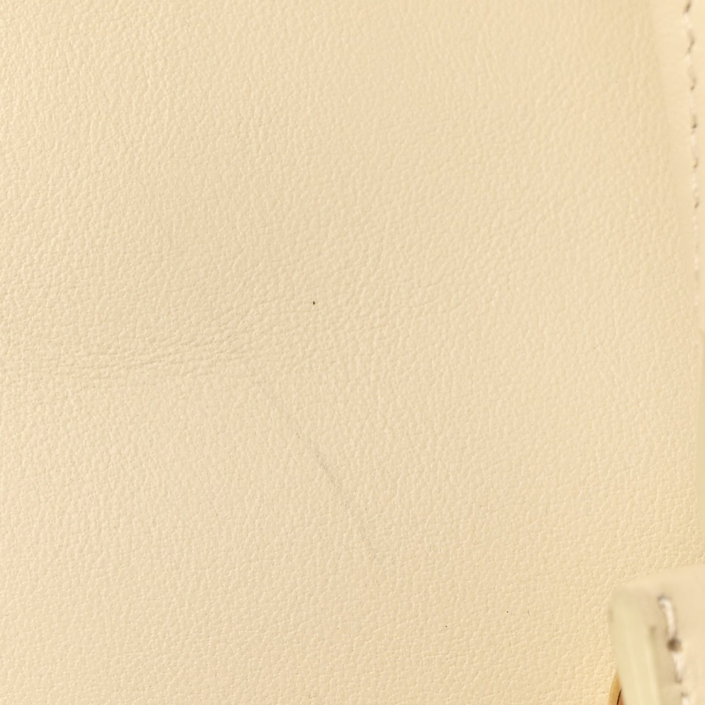 Supple Grained Calfskin Cabas 16 Bag Limestone