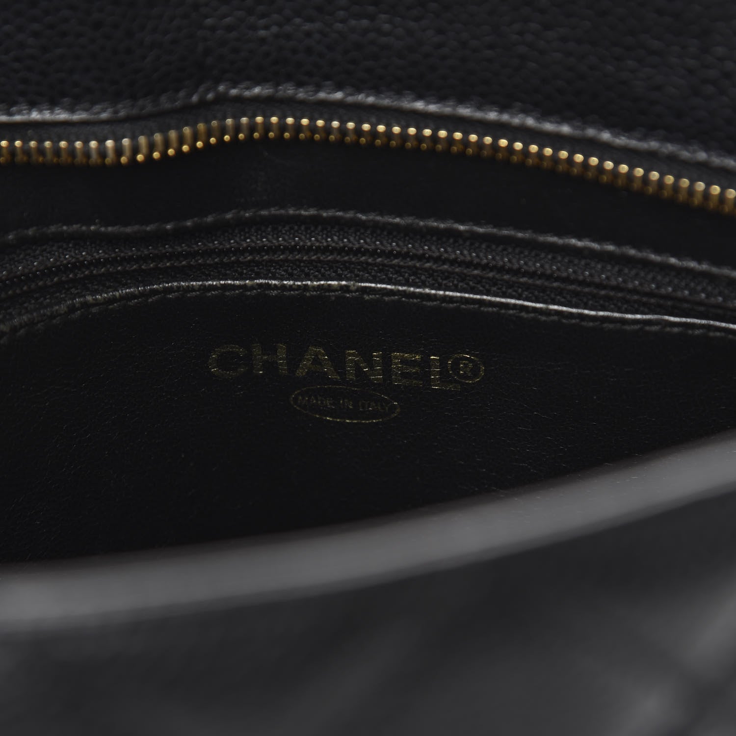 Chanel Caviar Quilted Medallion Tote Black 6 of 11