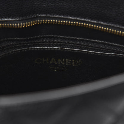 Chanel Caviar Quilted Medallion Tote Black 6 of 11