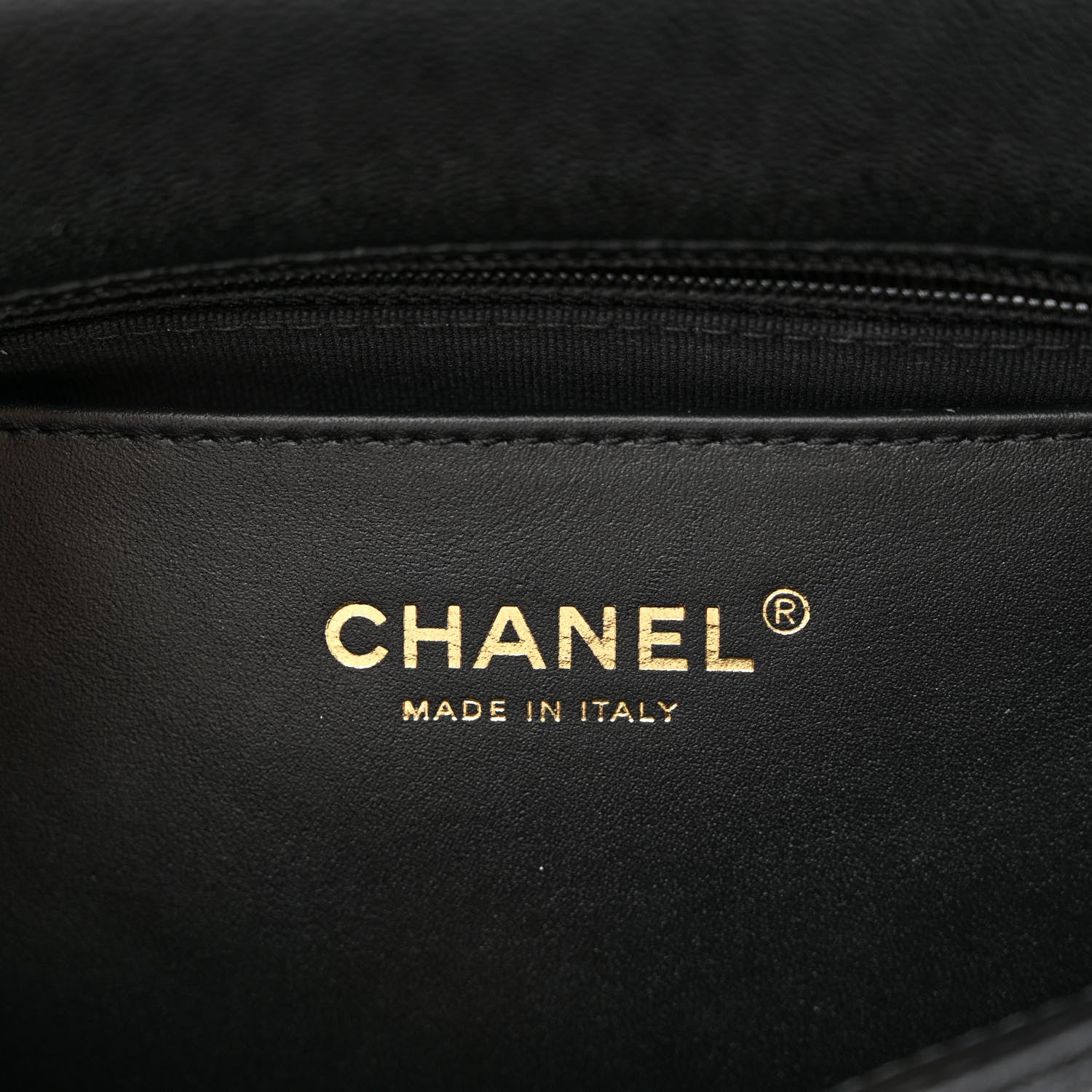 Chanel Shiny Caviar Quilted Mini Top Handle Flap Black 6 of 11
