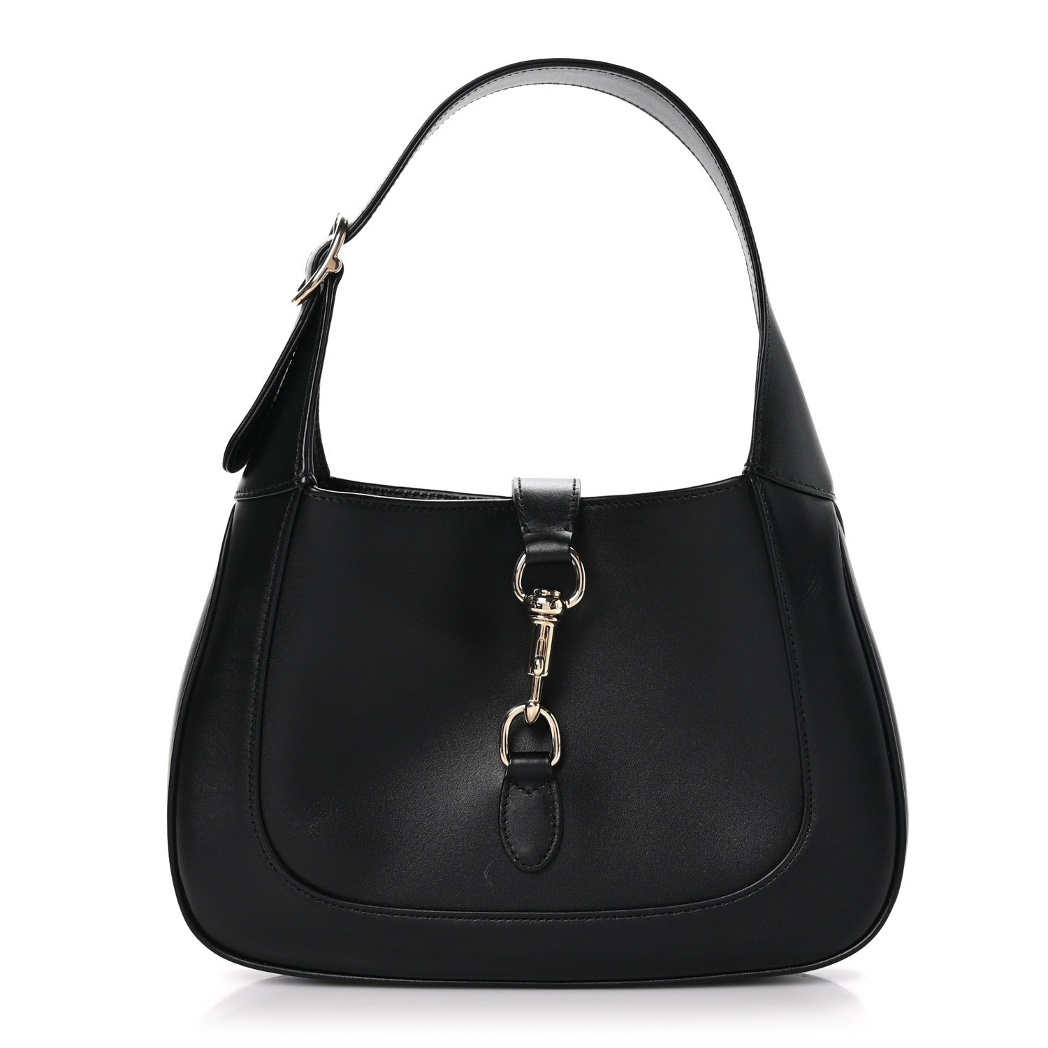 Gucci Calfskin Small Jackie Shoulder Bag Black 1 of 8