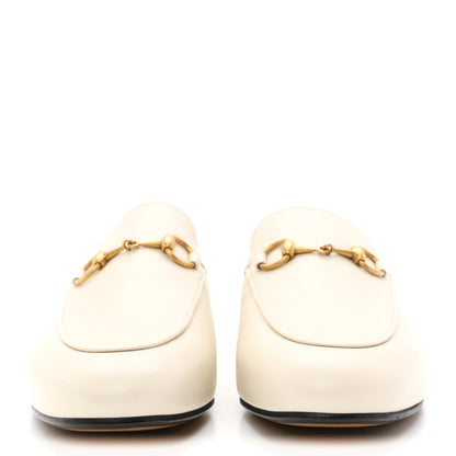 Gucci Malaga Kid Womens Princetown Slippers 37.5 Mystic White 3 of 9