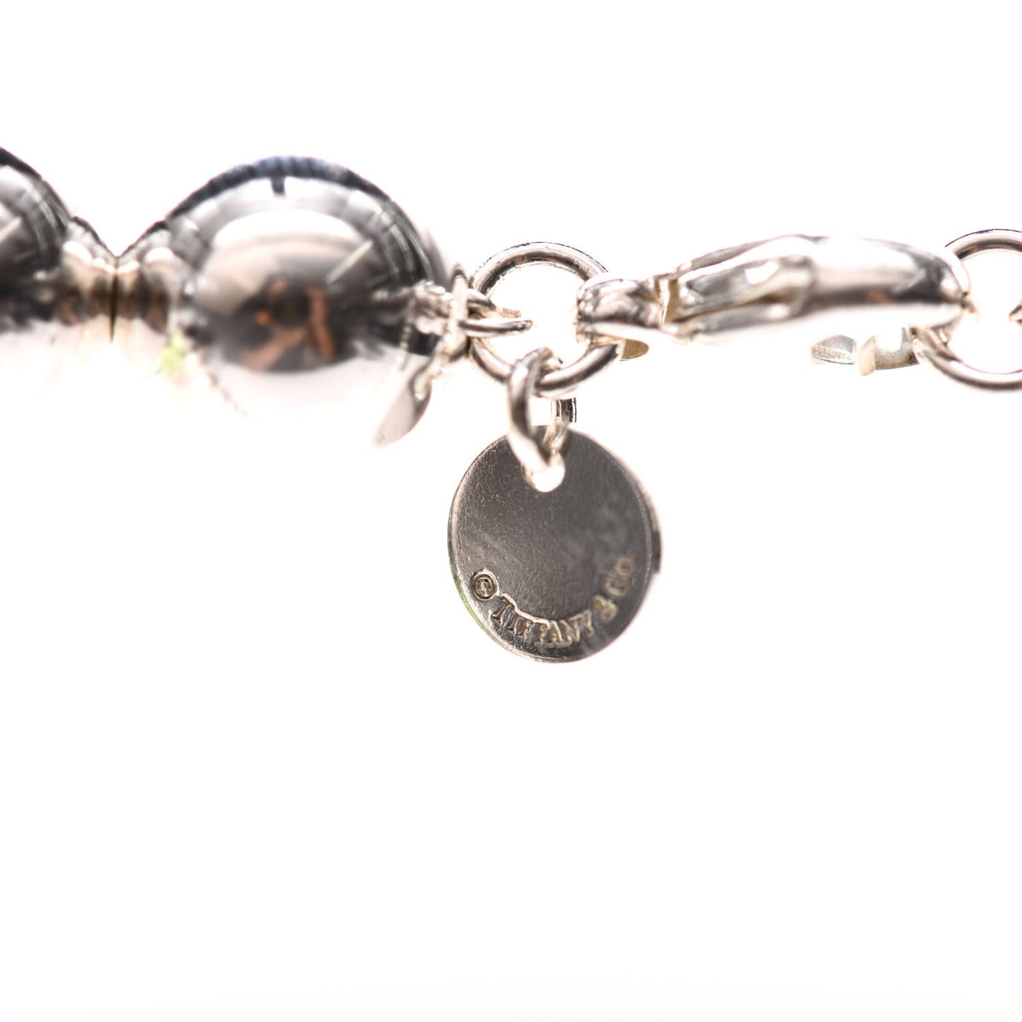 Sterling Silver 10mm HardWear Ball Necklace