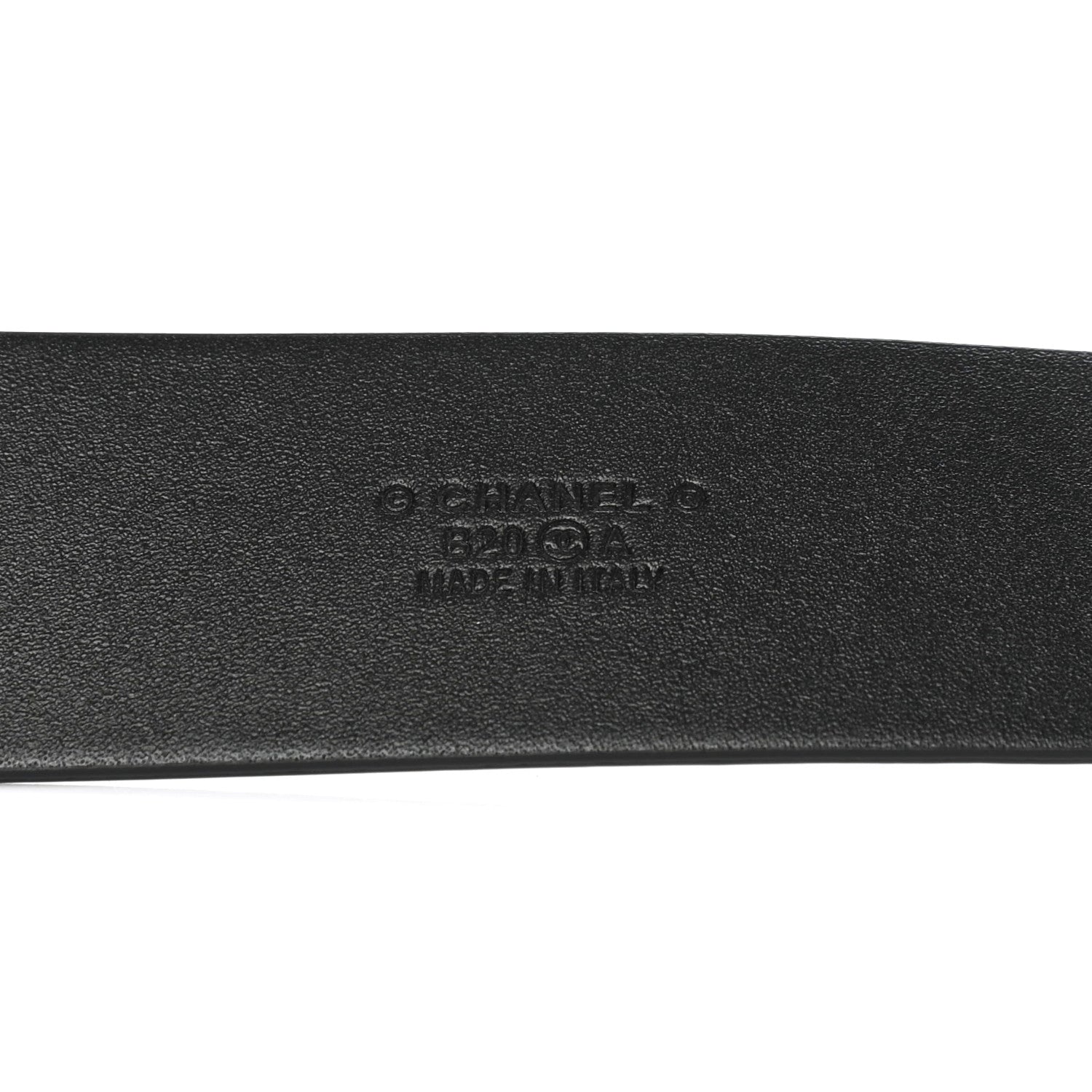Chanel Calfskin Crystal CC Belt 85 34 Black 3 of 4