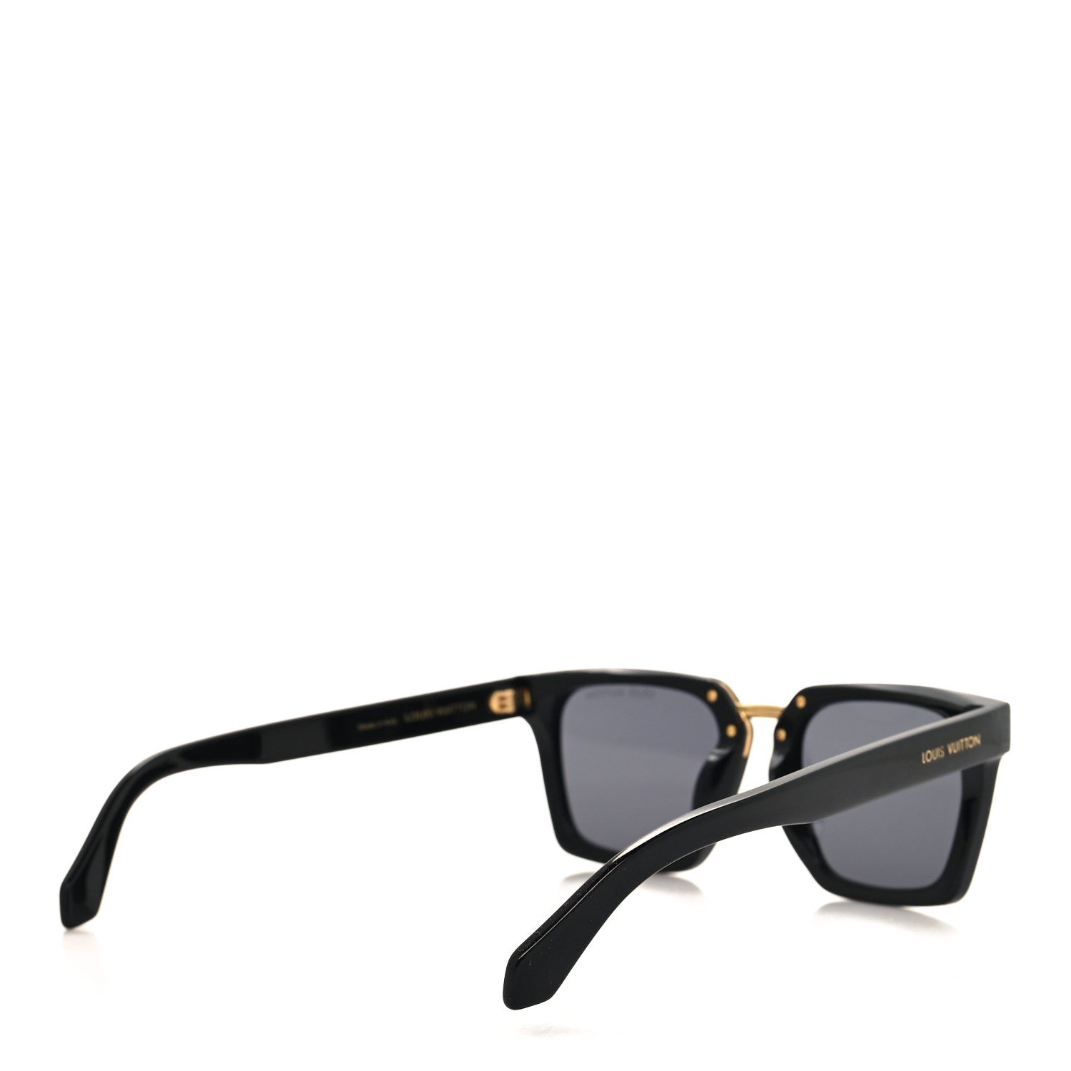 Louis Vuitton Acetate Metal Urban Square Sunglasses Z2090E Black 4 of 7