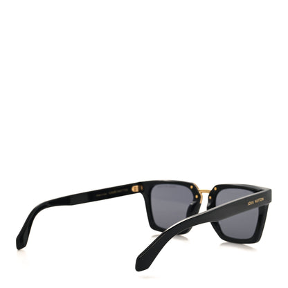 Louis Vuitton Acetate Metal Urban Square Sunglasses Z2090E Black 4 of 7