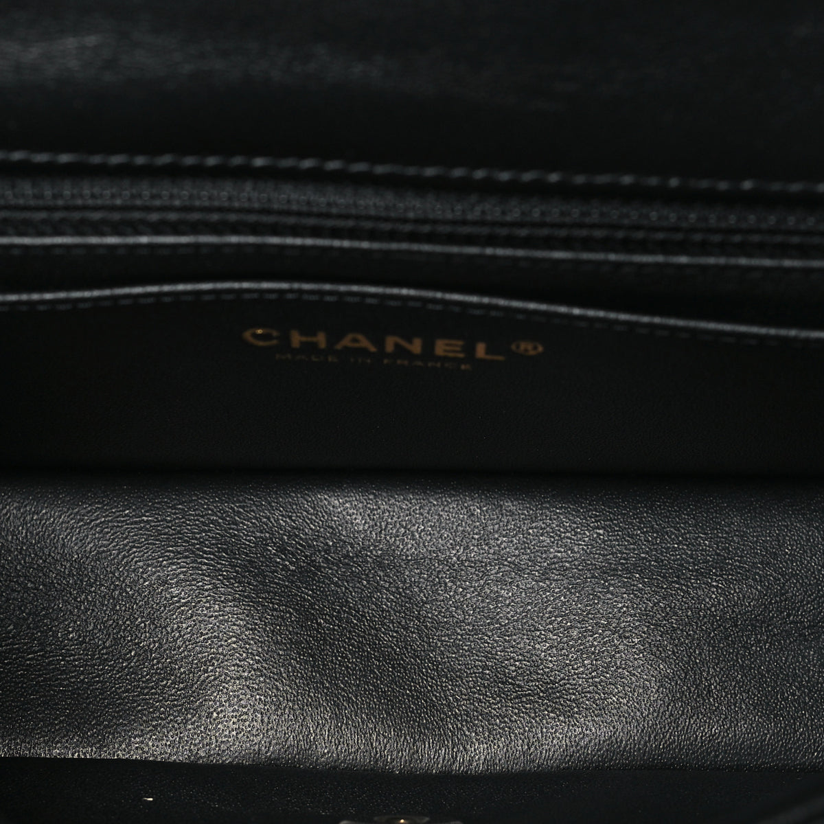 Chanel Lambskin Quilted Mini Rectangular Flap Black 5 of 10