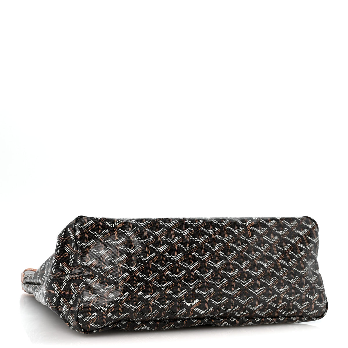 Goyardine Boheme Hobo Black Gold