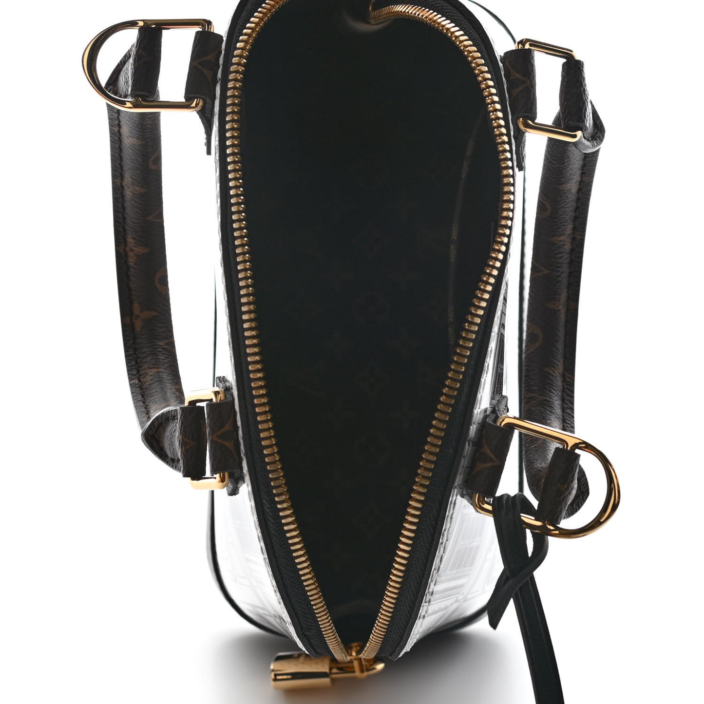 X FORNASETTI Calfskin Architettura Alma BB Black White