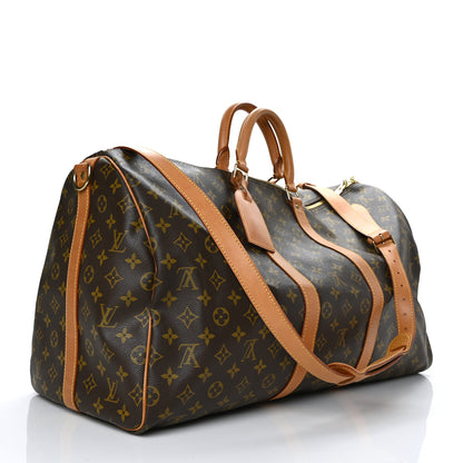 Louis Vuitton Monogram Keepall Bandouliere 55 3 of 12