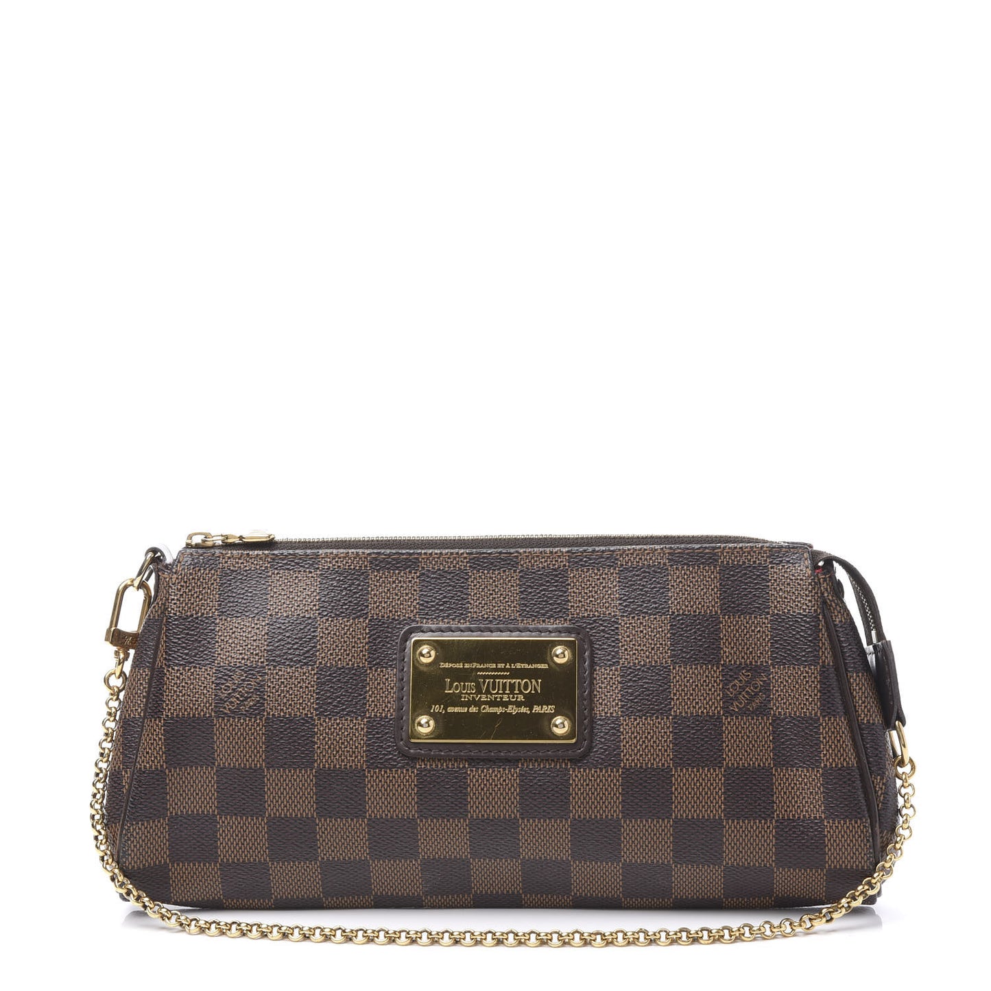 Damier Ebene Eva Clutch