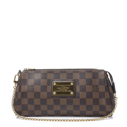 Louis Vuitton Damier Ebene Eva Clutch 1 of 11