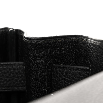 Hermes Togo Kelly Retourne 28 Black 7 of 14
