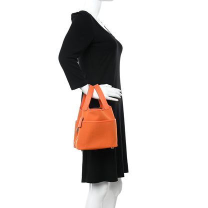 Hermes Toile Goeland Swift Cargo Picotin Lock 18 Orange 2 of 11