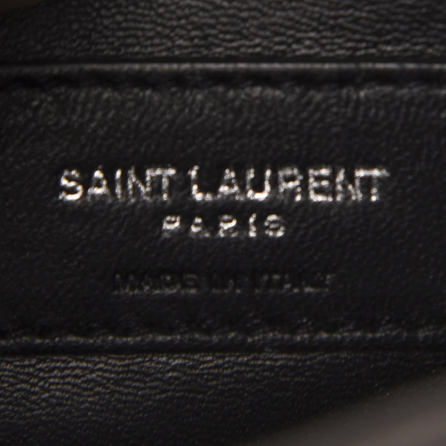 Saint Laurent Grain De Poudre Textured Mixed Matelasse Medium Triquilt Monogram Satchel Earth 8 of 8