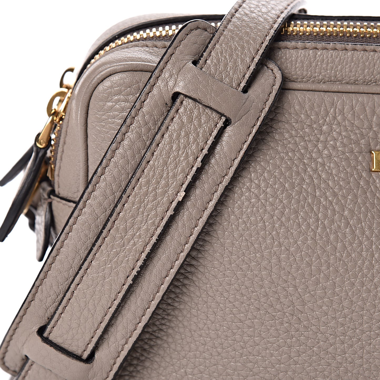 Vitello Phenix Camera Bag Argilla