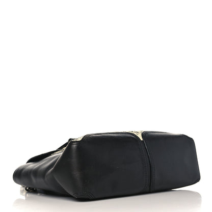 3.1 Phillip Lim Cracked Lambskin Large Pashli Satchel Black White 4 of 9