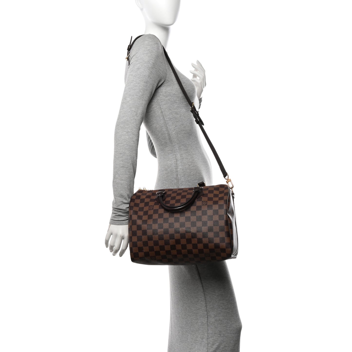Damier Ebene Speedy Bandouliere 30