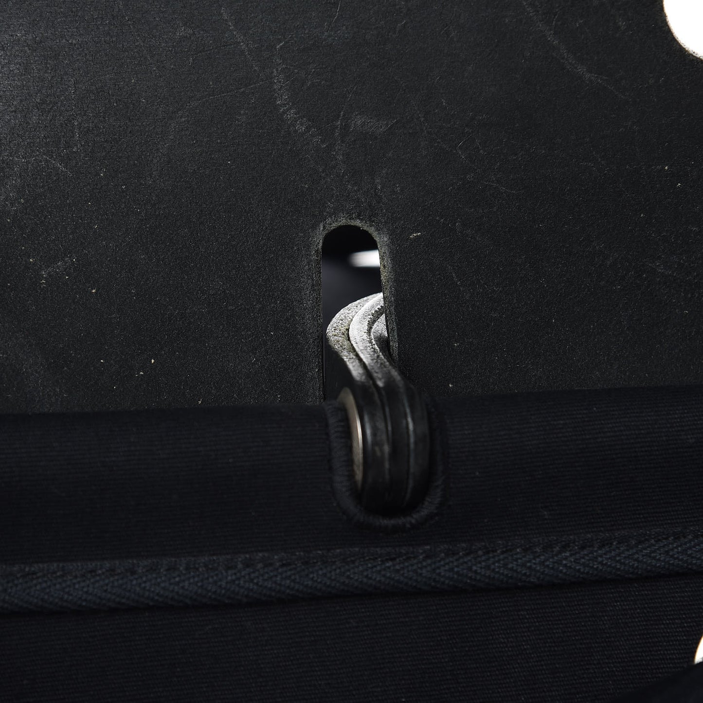 Toile Vache Calfskin Herbag 39 MM Black