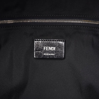 Fendi Nylon Vitello Elite Bag Bug Backpack Marine Acciao 6 of 10