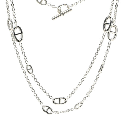 Hermes Sterling Silver Farandole Necklace 120 1 of 5