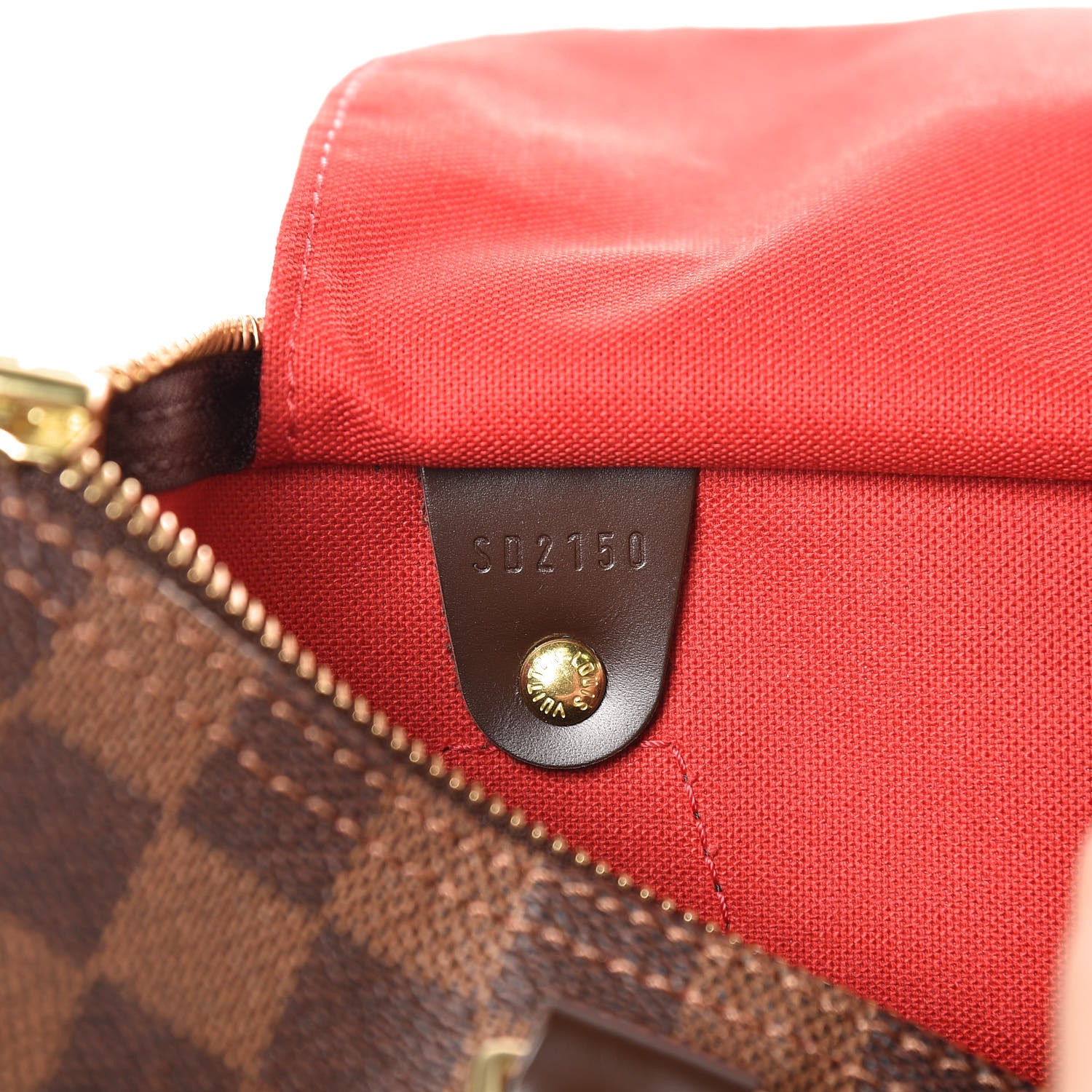 Louis Vuitton Damier Ebene Speedy 30 7 of 8