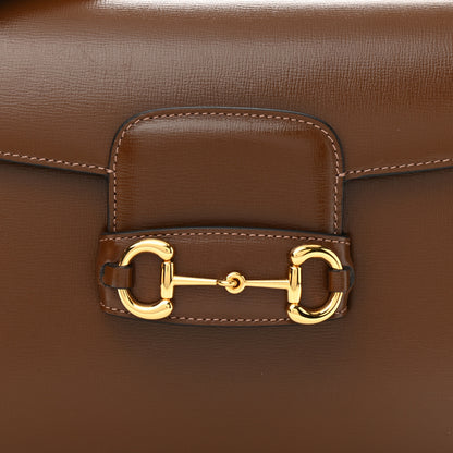 Gucci Azalea Calfskin Horsebit 1955 Shoulder Bag Brown Sugar 8 of 12
