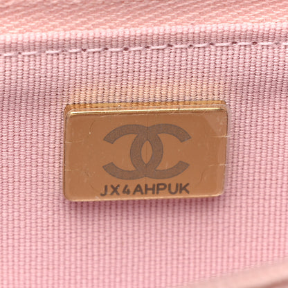 Chanel Caviar Quilted Wallet On Chain WOC Light Pink 8 of 10
