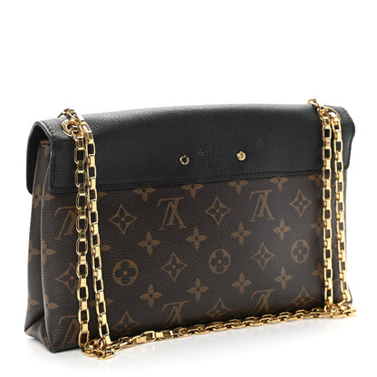 Louis Vuitton Monogram Pallas Chain Black 3 of 13