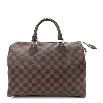 Louis Vuitton Damier Ebene Speedy 30 1 of 15