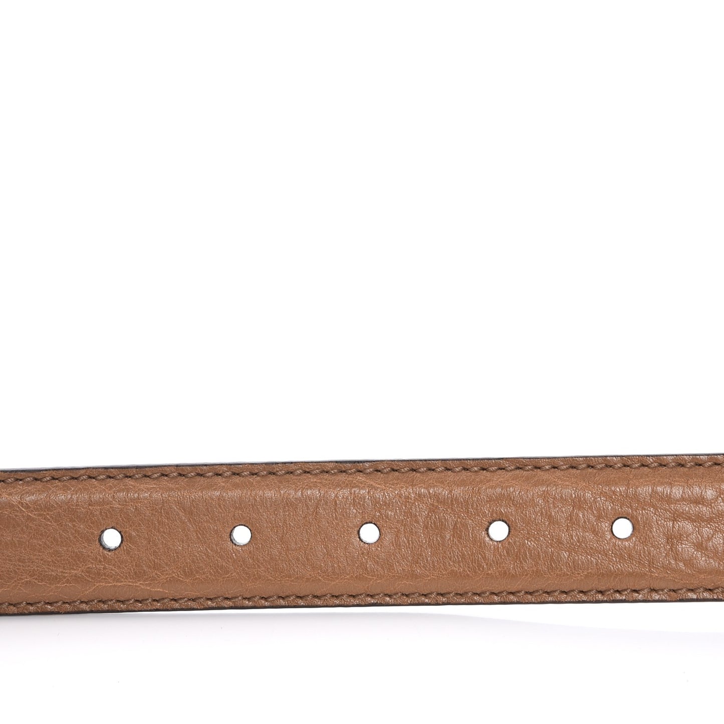 Calfskin Double G Belt 90 36 Brown