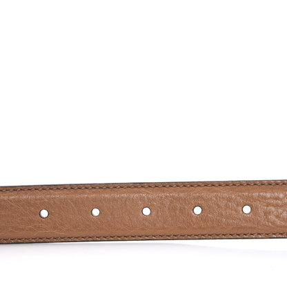 Gucci Calfskin Double G Belt 90 36 Brown 6 of 9