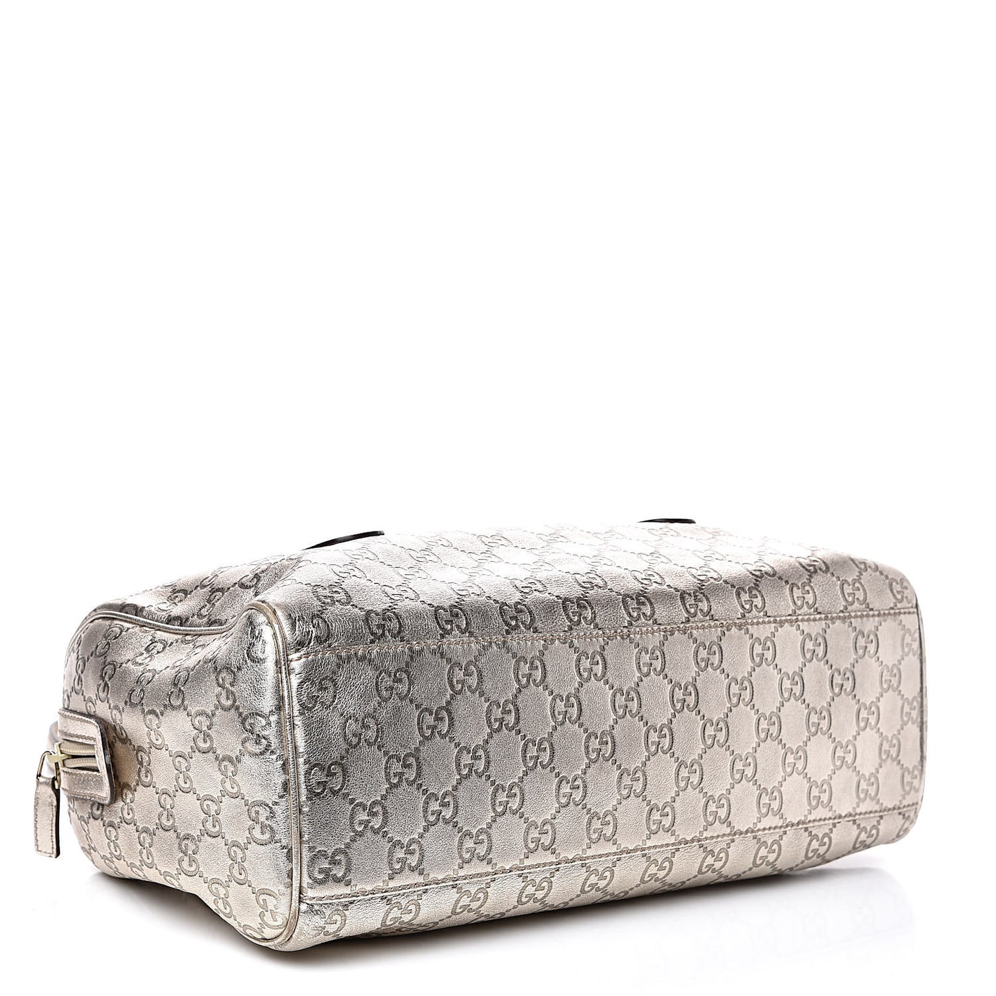 Metallic Guccissima Boston Gold