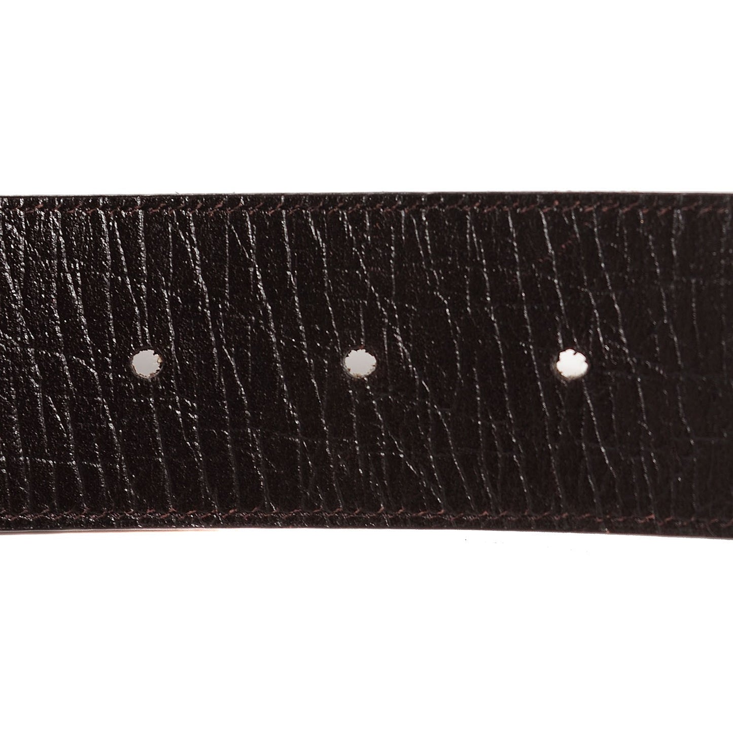 GG Plus Monogram Interlocking G Belt 85 34 Dark Brown