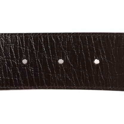 Gucci GG Plus Monogram Interlocking G Belt 85 34 Dark Brown 6 of 6