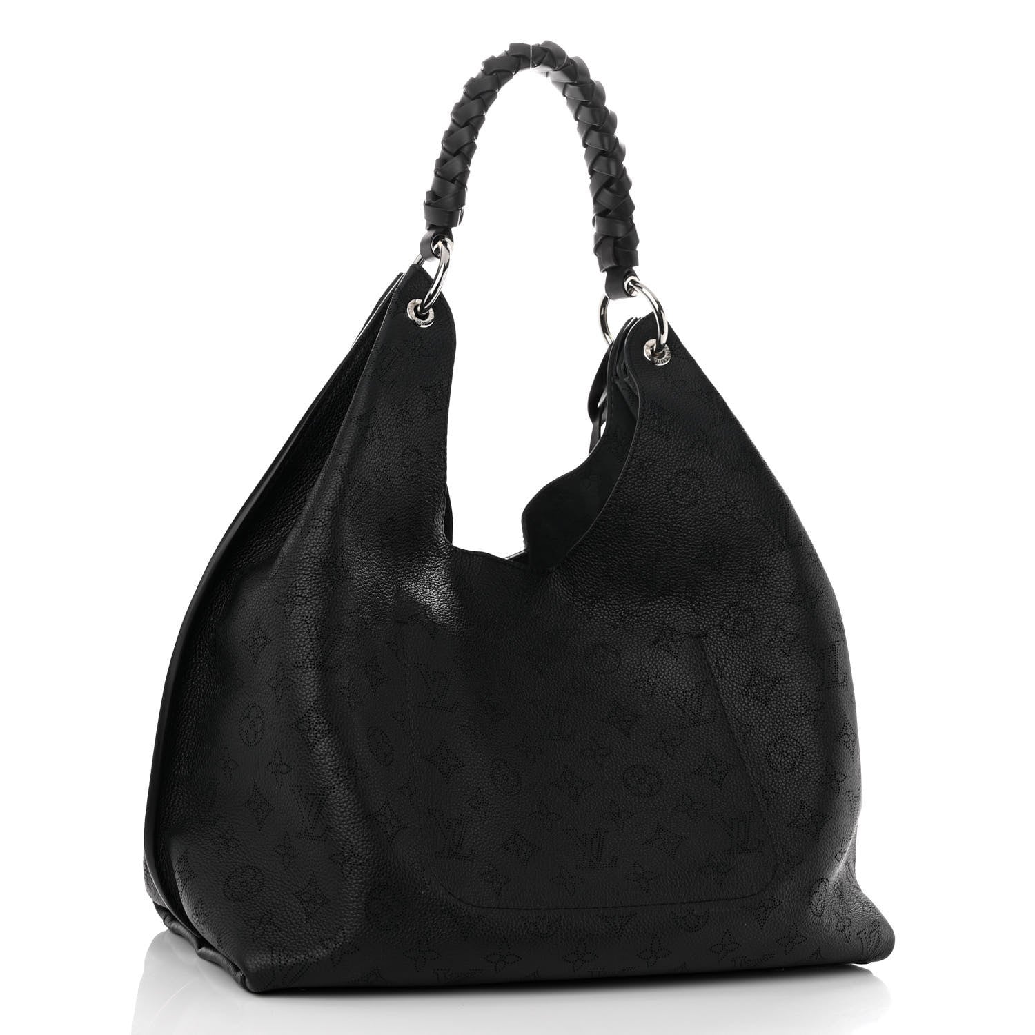 Louis Vuitton Mahina Carmel Hobo Black 3 of 10