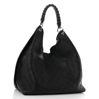 Louis Vuitton Mahina Carmel Hobo Black 3 of 10