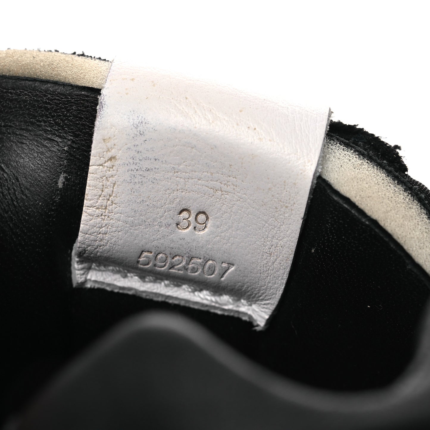 Nylon Suede Ballet Runners 2.0 Sneakers 39 Black White