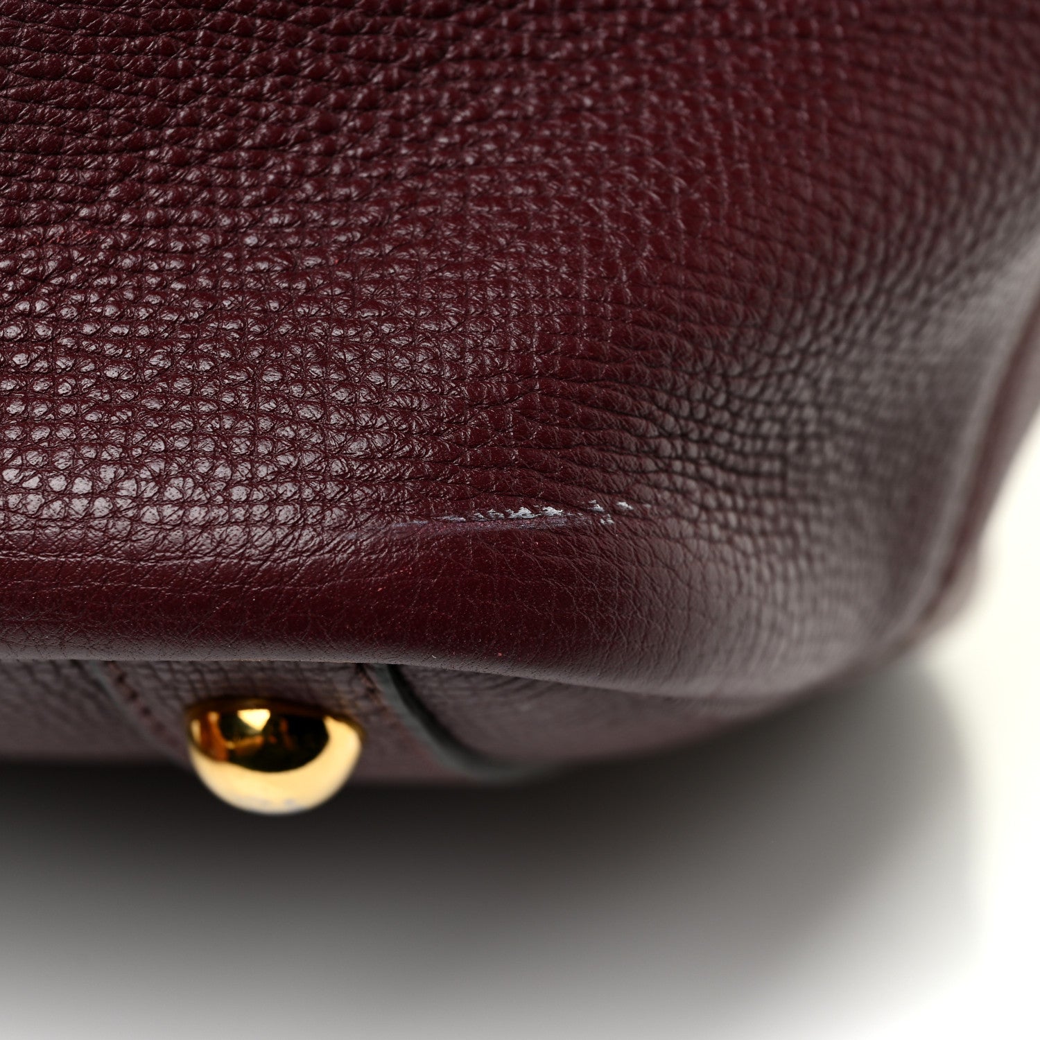 Burberry Grainy Calfskin Medium Honeybrook Tote Dark Plum 18 of 19