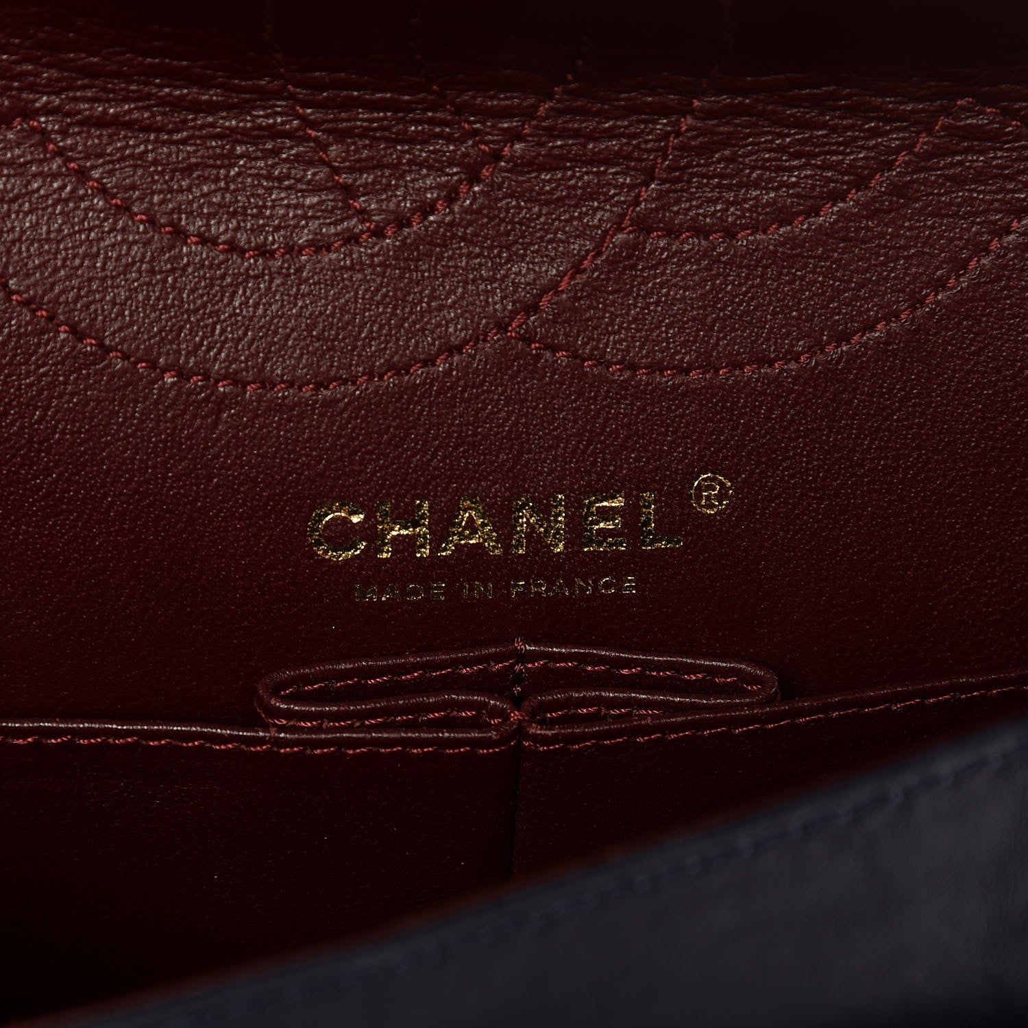 Chanel Distressed Patent Quilted 2.55 Reissue 226 Flap Navy 7 of 10