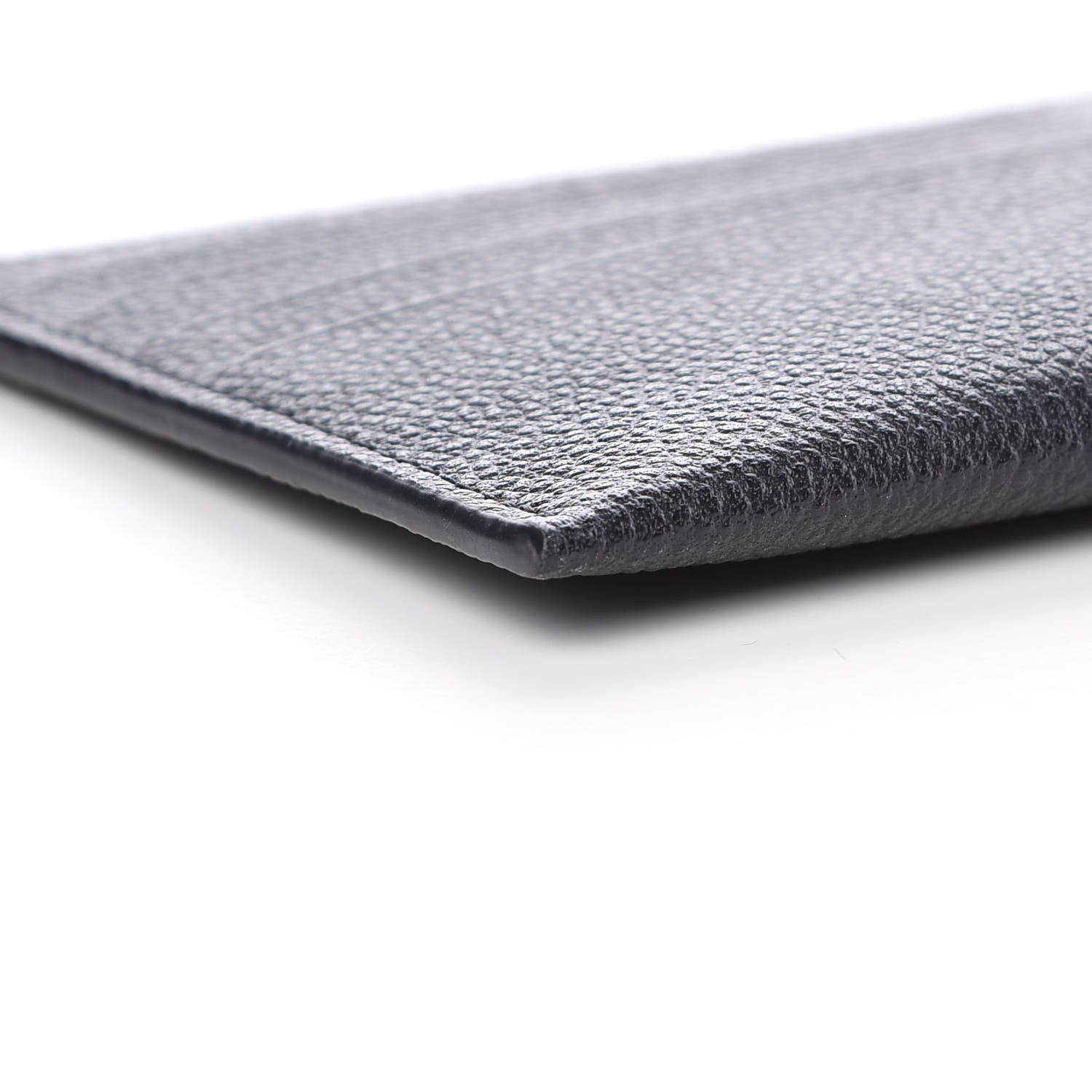 Louis Vuitton Calfskin Felicie Chain Wallet Card Holder Insert Black 8 of 9