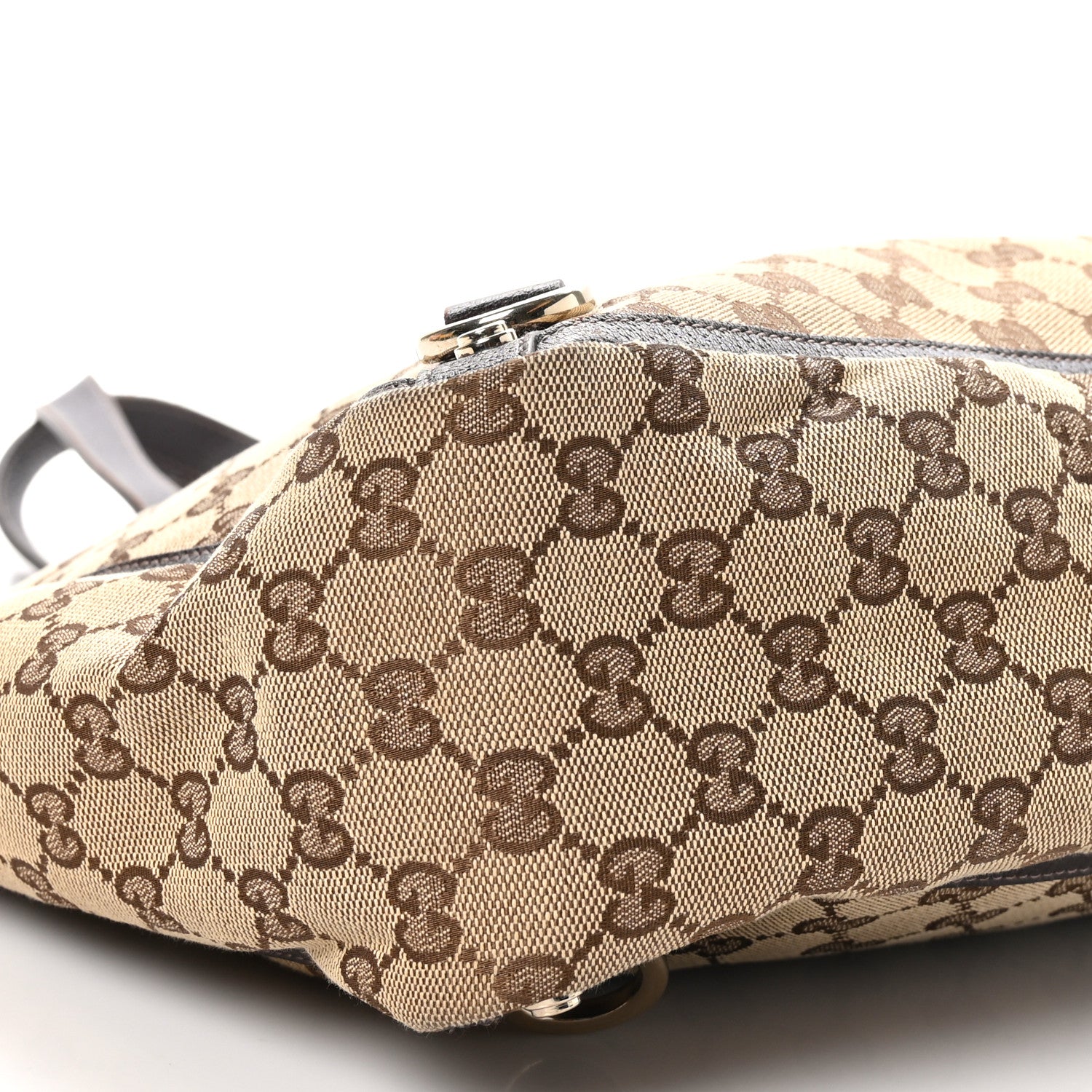 Gucci Monogram Large Abbey Tote Dark Brown 9 of 12