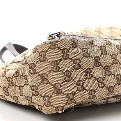 Gucci Monogram Large Abbey Tote Dark Brown 9 of 12